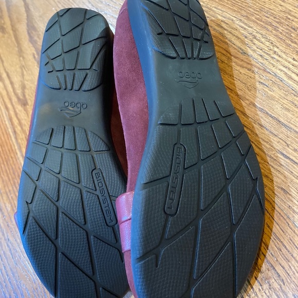 Abeo Tessa flat Burgundy Size 6 - Picture 5 of 6